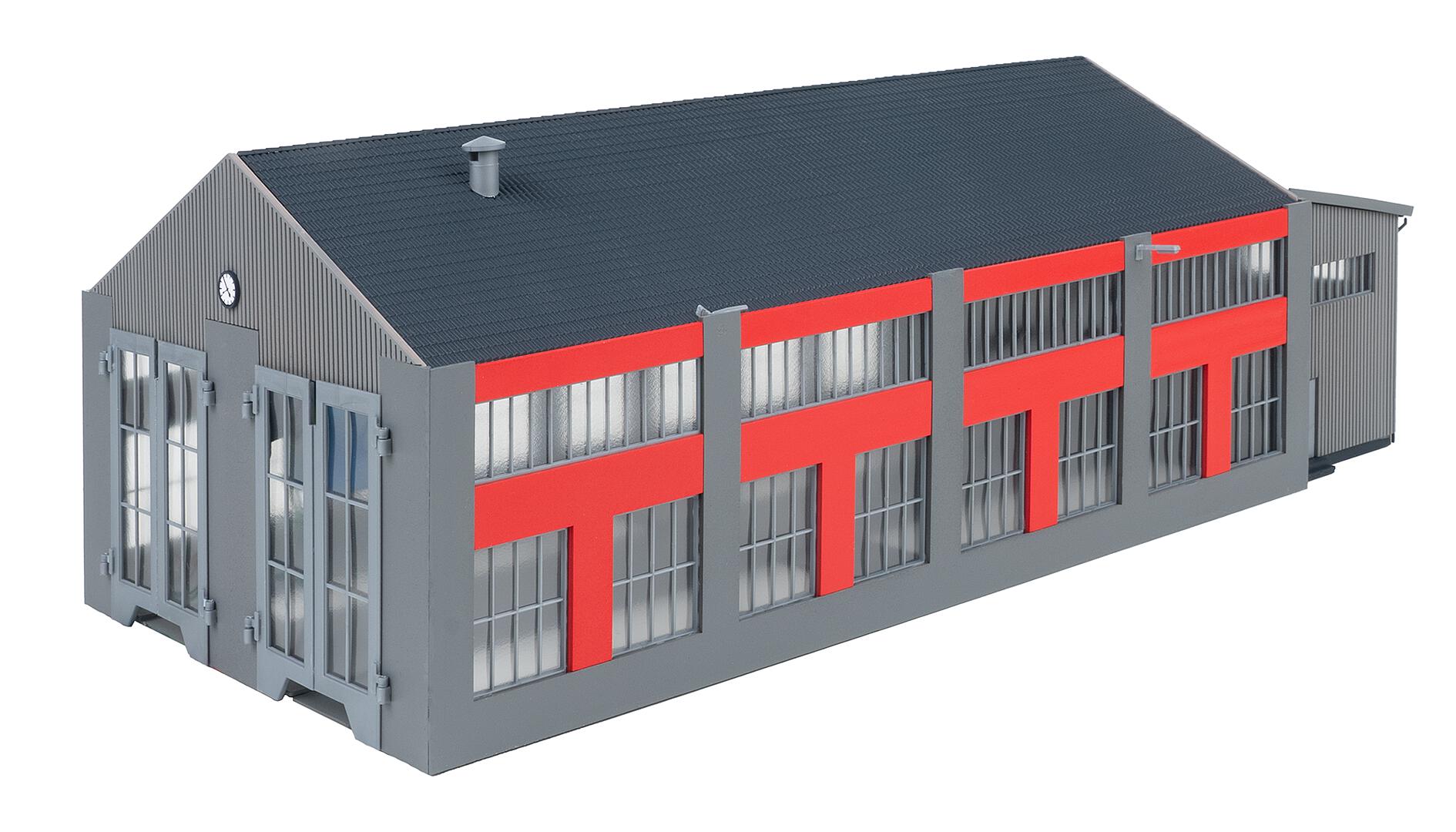 Faller 120079 HO 2 Stall Electric Locomotive Shed Building Kit