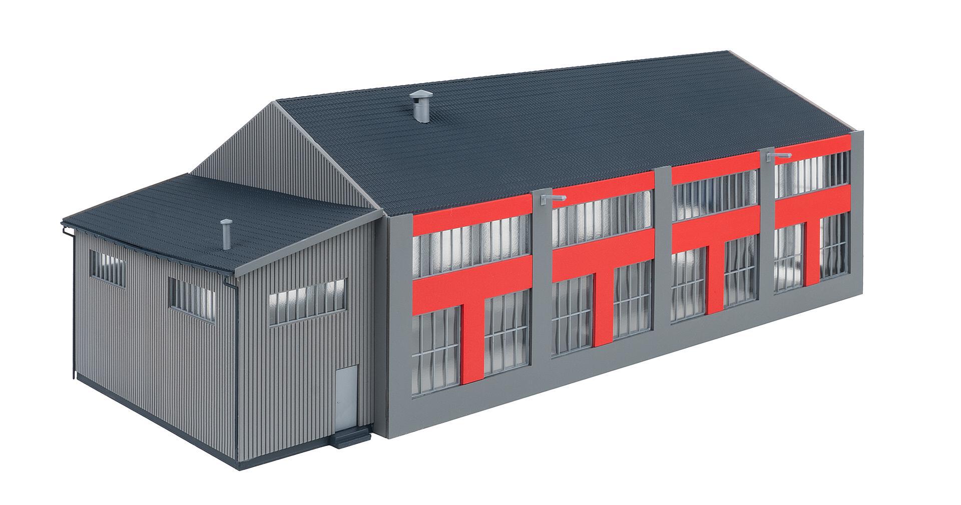 Faller 120079 HO 2 Stall Electric Locomotive Shed Building Kit