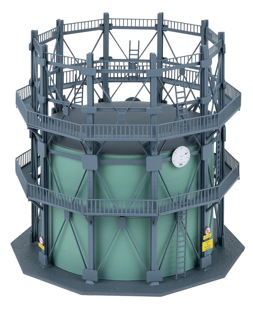 Faller 130157 HO Gasometer with Pipework Building Kit