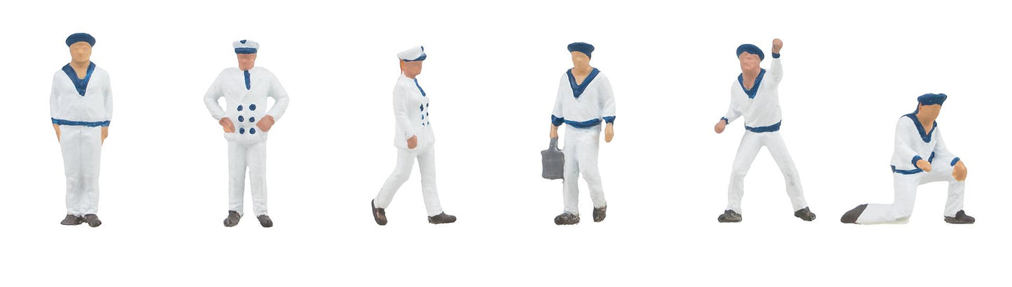 Faller 155645 N Sailors Figures (Set of 6)