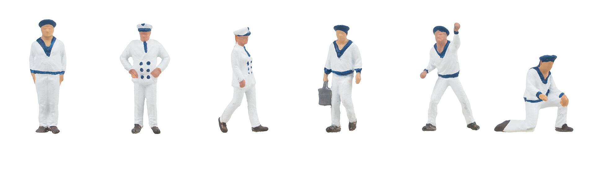 Faller 155645 N Sailors Figures (Set of 6)