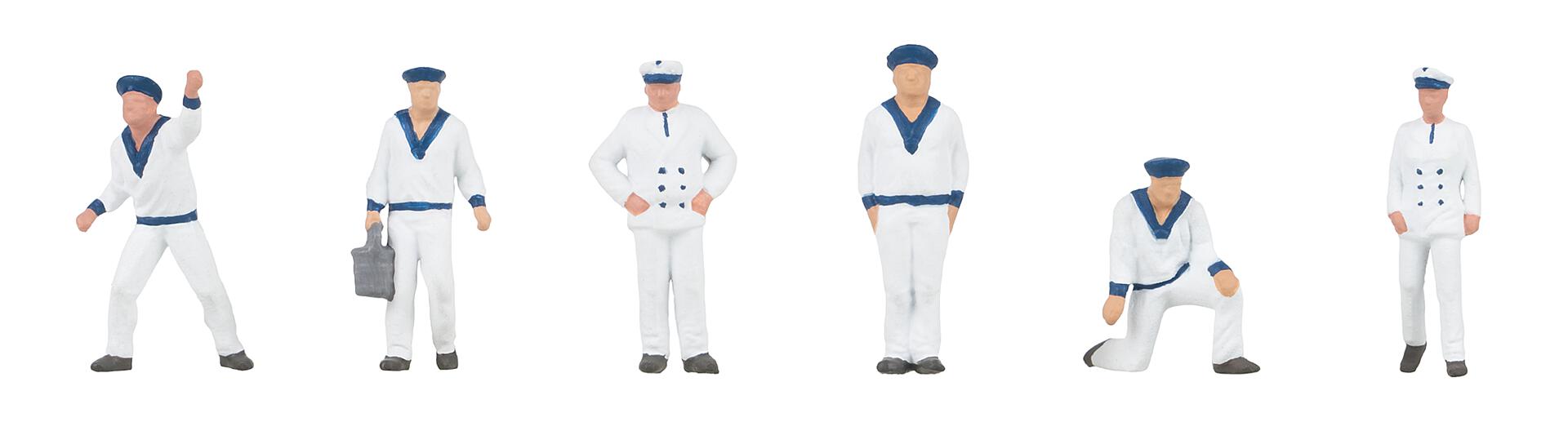 Faller 151749 HO Sailors Figures (Set of 6)