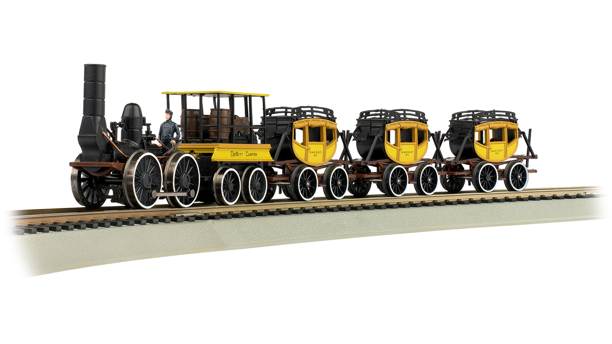 Bachmann 00790 The DeWitt Clinton HO Gauge Electric Train Set