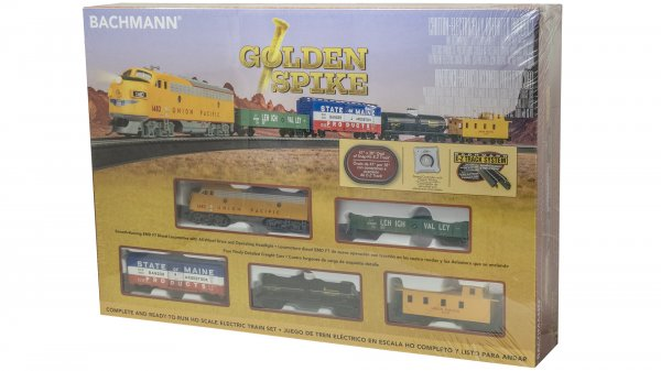 Bachmann 00791 Golden Spike HO Gauge Diesel Freight Train Set