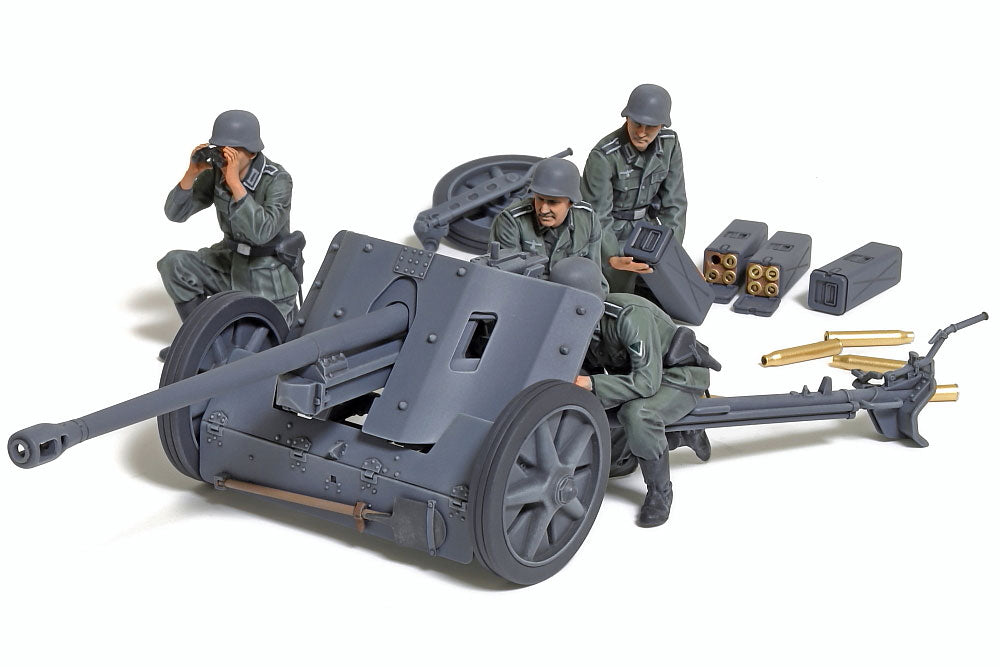 Tamiya 35392 1:35 German 5 cm Anti-Tank Gun PaK 38 Plastic Model Kit