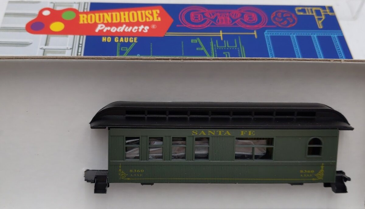 Roundhouse 3771 HO Scale Santa Fe Overton Business Car Kit