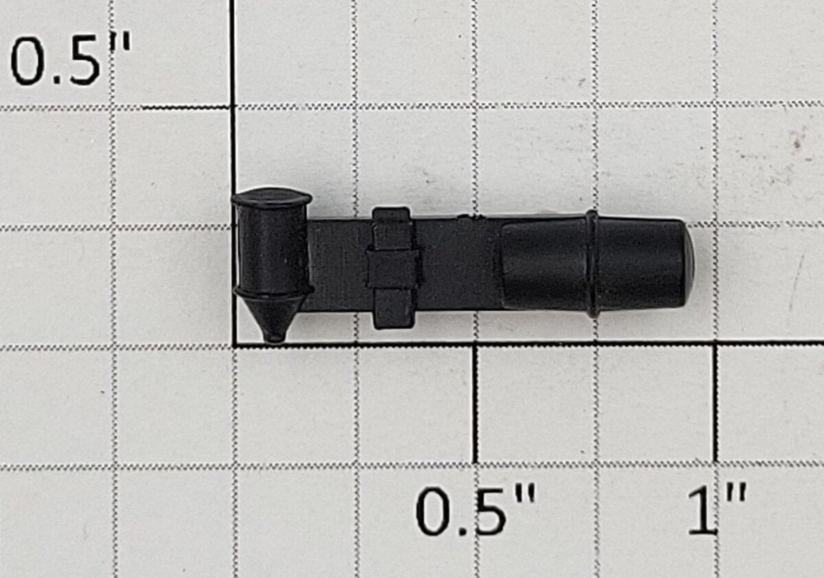 Roundhouse 17507 HO Black Underframe Air Cylinder