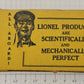 Lionel 88 No. 88 Prewar Battery Rheostat with Assembly in Original Box