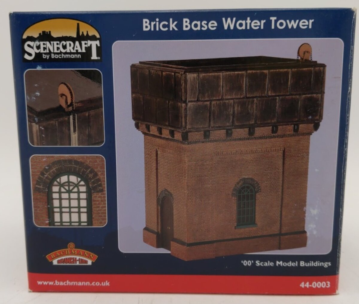 Bachmann 44-0003 Scenecraft Brick Built Water Tank Assembled
