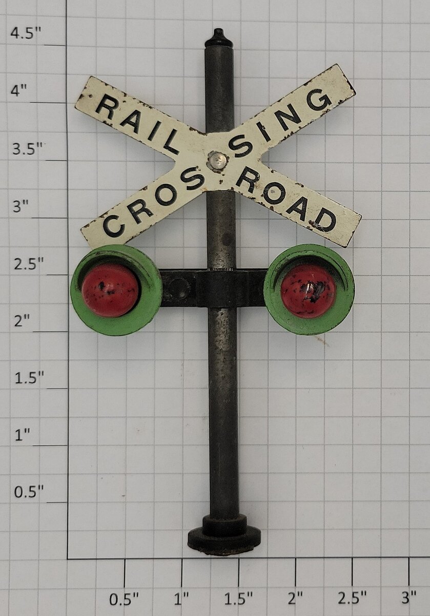 American Flyer 760 Highway Flashing Crossing Signal without Base