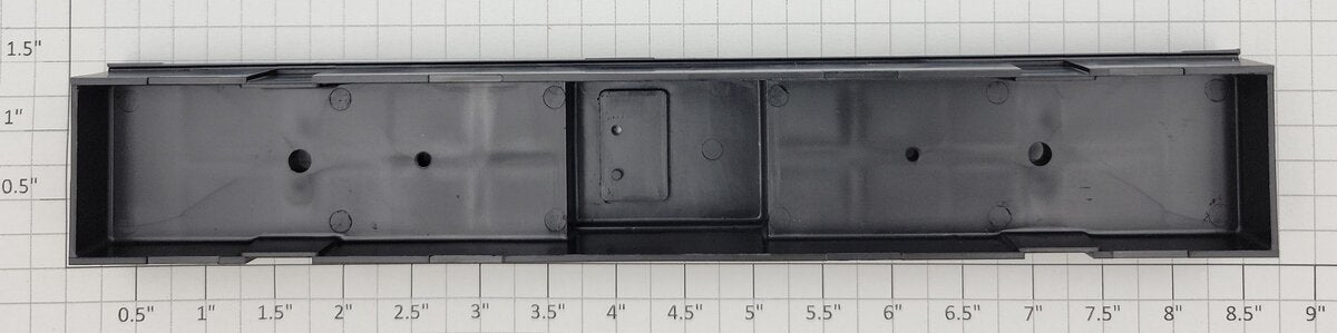 Athearn 18002 HO Black Passenger Car Underframe