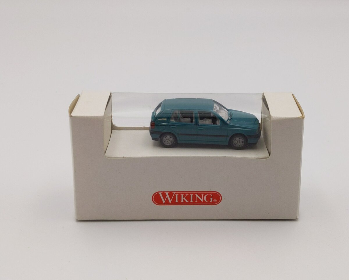 Wiking 051 1:87 VW Volkswagen Golf 4-Door Turquoise
