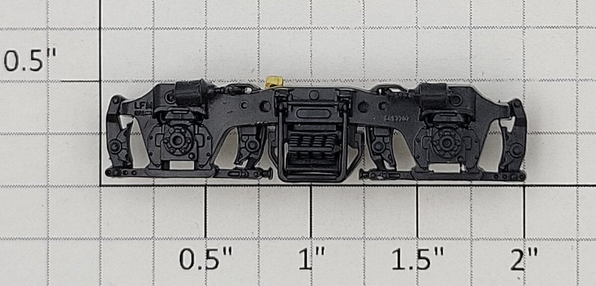 Athearn 19081 HO Black Plastic Truck Right Hand Side Frame