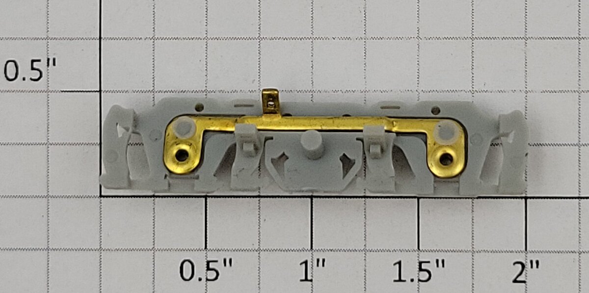 Athearn 19080 HO Gray Plastic Truck Left Hand Side Frame