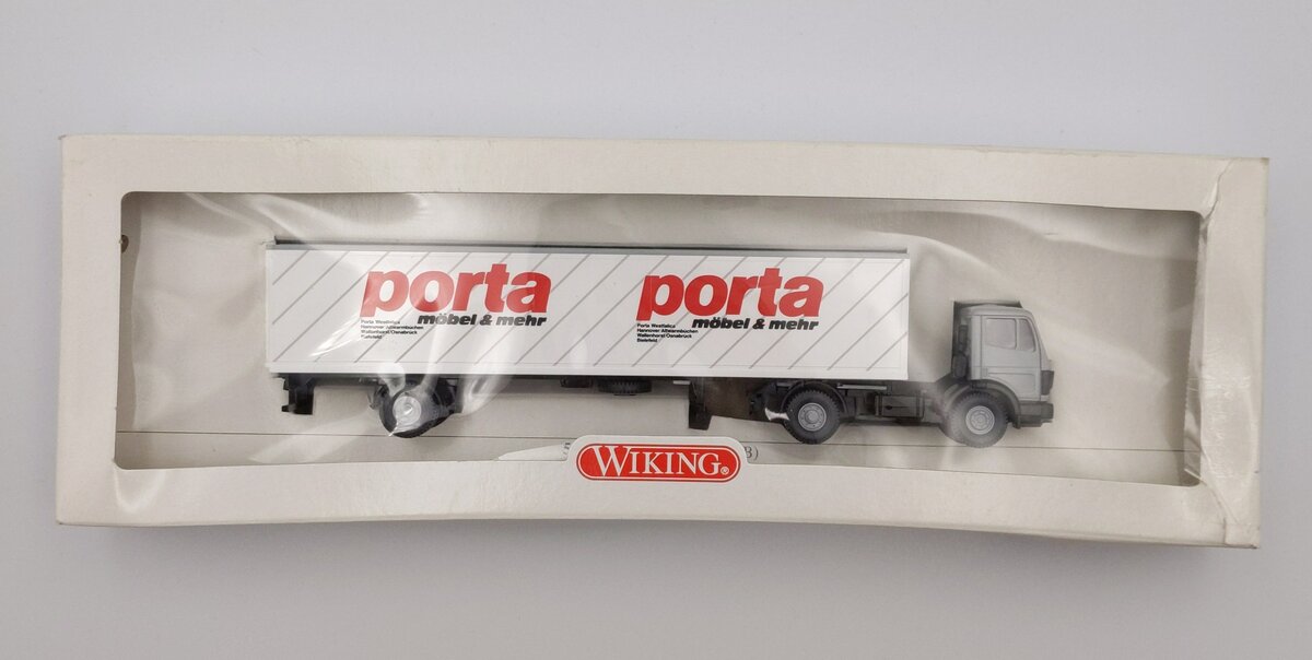Wiking 544 HO Container Tractor Trailer Porta Truck