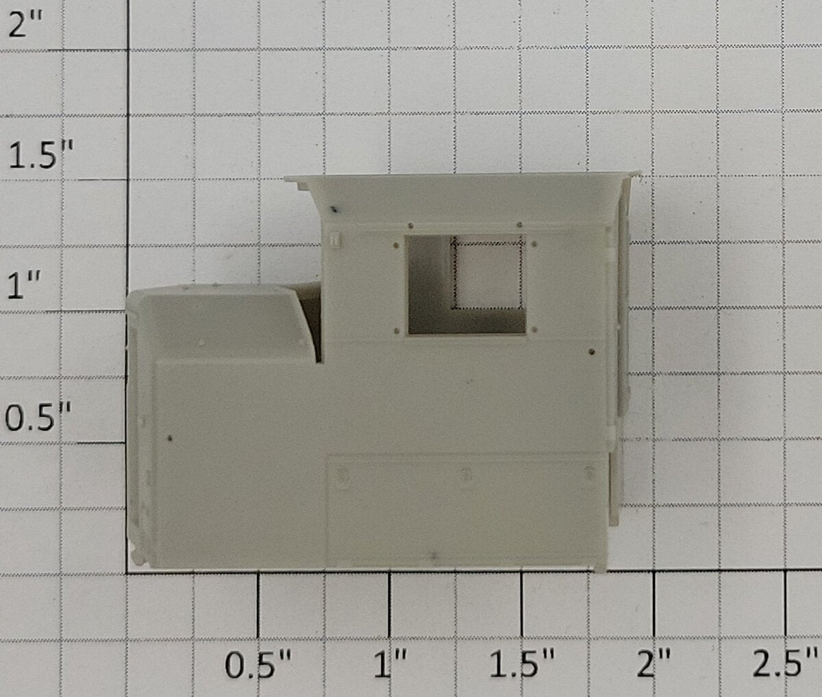 Athearn 40272 HO Unpainted Diesel Cab Shell