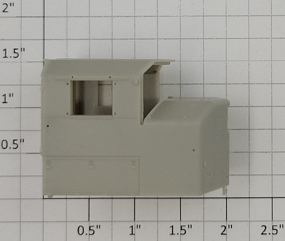 Athearn 40272 HO Unpainted Diesel Cab Shell