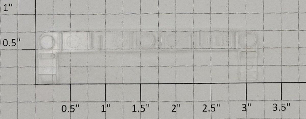 Athearn 19127 HO LFB Window Insert