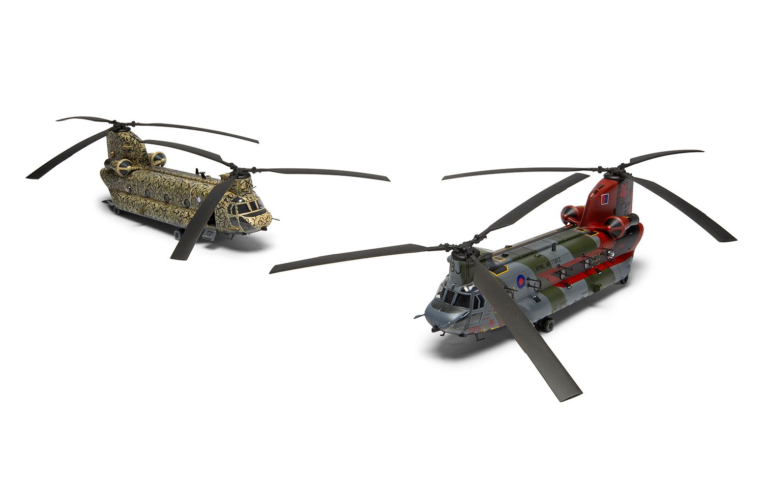Airfix Products A06024 1:72 Boeing Chinook HC.1 (Late) Helicopter Plastic Kit