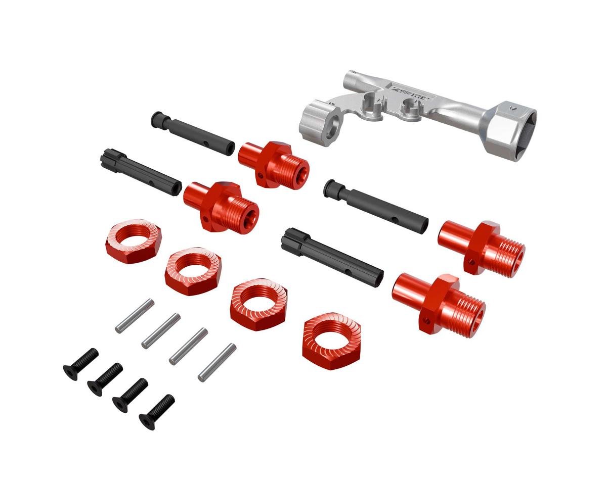 ARRMA ARA-3150 Threaded Axles 17mm Wheel Hex Conversion