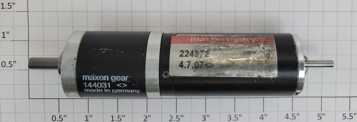 maxon gear motor maxon 224972 16-Volt Motor with Gear Box 144031 59mm x 33mm
