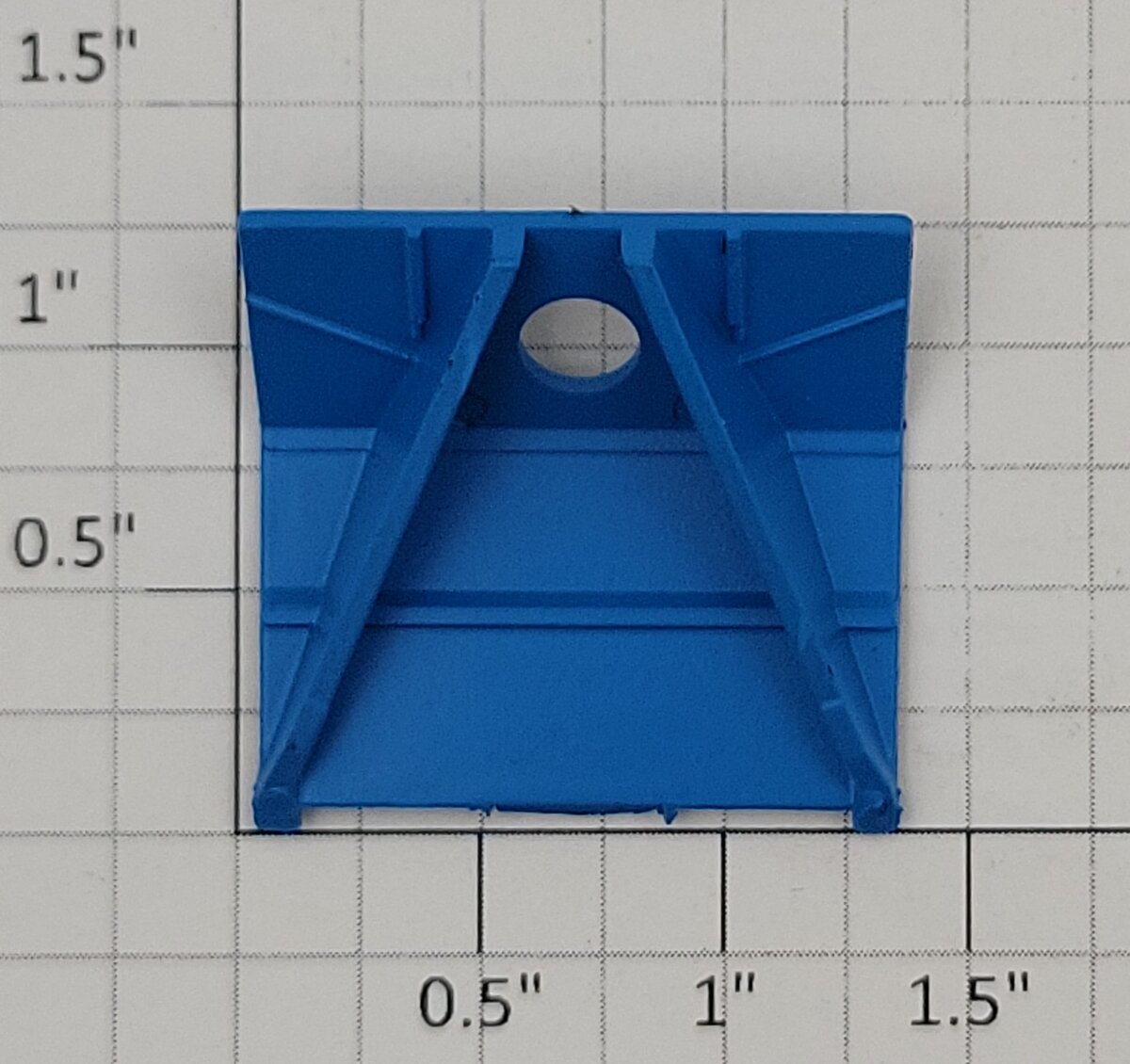 Athearn 19051 HO Blue Hopper End Plate