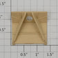 Athearn 19051 HO Tan Hopper End Plate