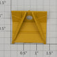 Athearn 19051 HO Yellow Hopper End Plate