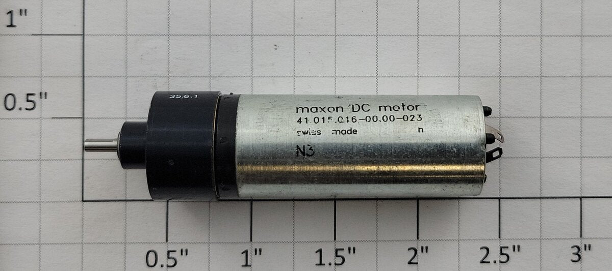 maxon 41.015.016-00.00-023 20-Volt DC Motor with 47mm x 15mm Gearbox