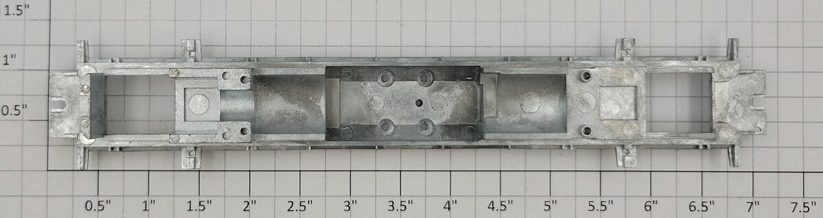 Roundhouse 62311 HO Diecast Unfinished Underframe