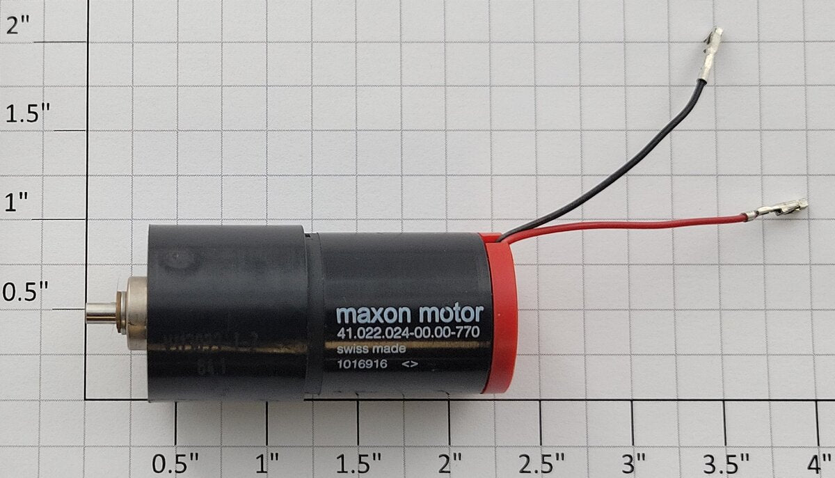 Maxon 41.022.024-00.00-770 12-Volt DC Motor with Gearbox Assembly