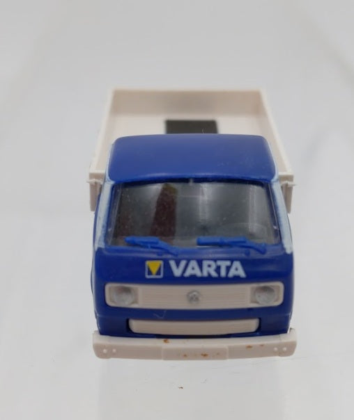 Roco 1412 HO Scale Varta Blue & White VW Typ 2 Pick Up