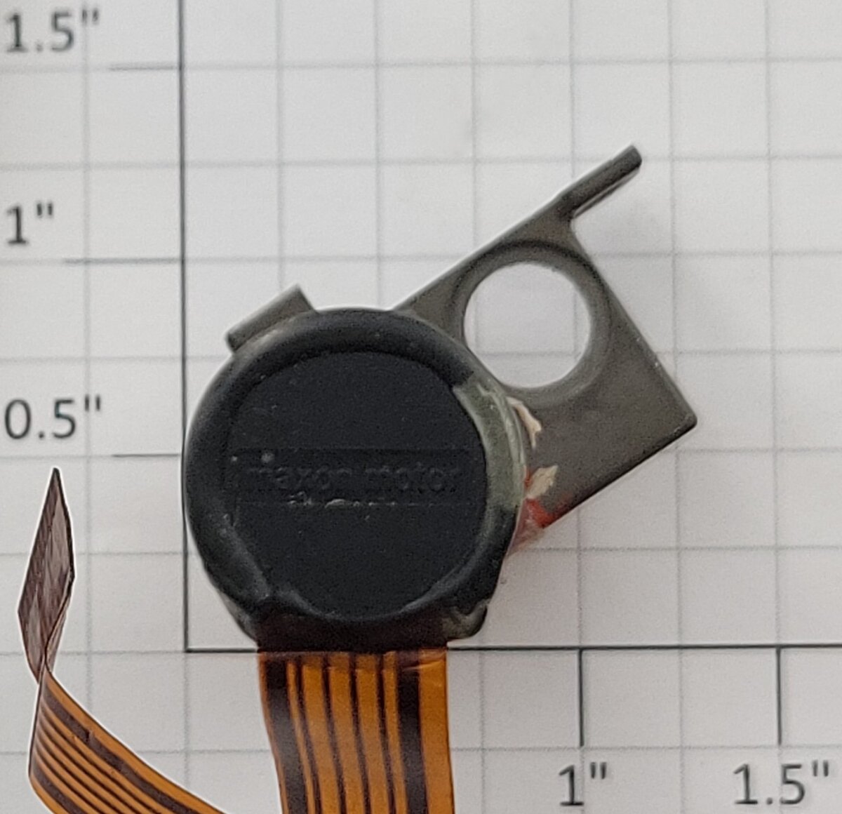 Maxon 353909 Mini DC Gearhead Motor 6 Volt DC w/ Bracket, Gear & Cable