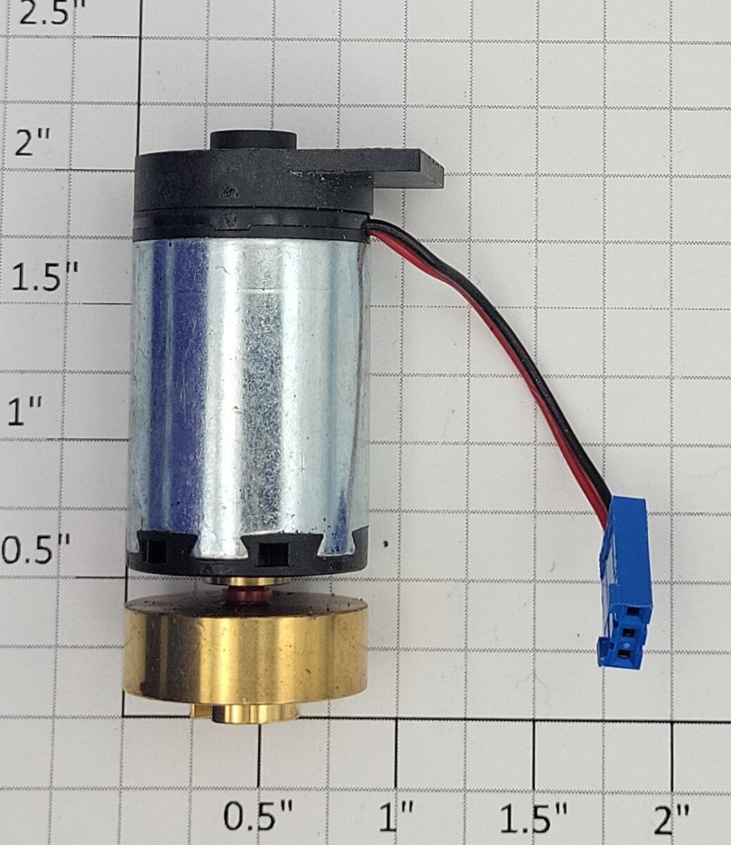 maxon 167760 20 Volt DC Motor with Gearbox Assembly and Wires