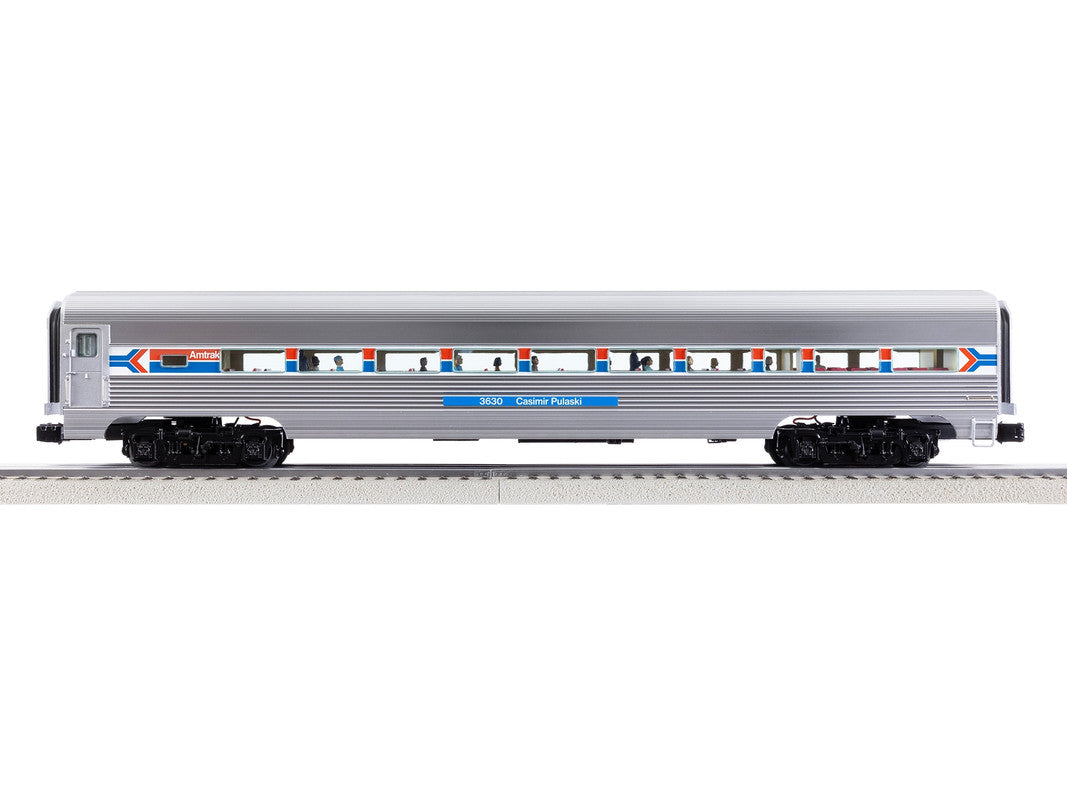Lionel 2527170 O Amtrak Phase I 18" Aluminum Passenger Car (Set of 2) MT/Box