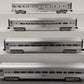 Lionel 2527190 O Lionel Lines 18'' Aluminum Passenger Car Set (Set of 4) EX/Box