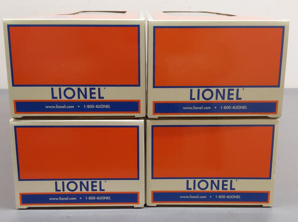 Lionel 2527190 O Lionel Lines 18'' Aluminum Passenger Car Set (Set of 4) EX/Box