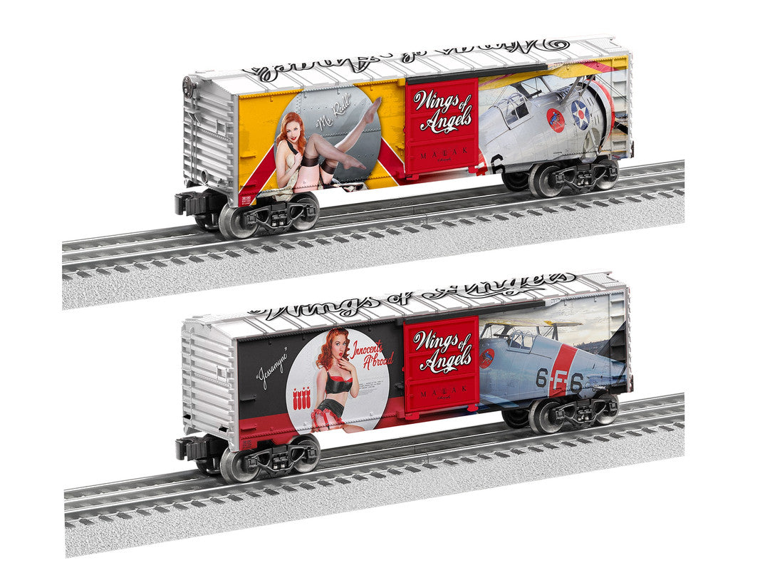 Lionel 2538180 O Wings of Angels Rockin' the Red Boxcar