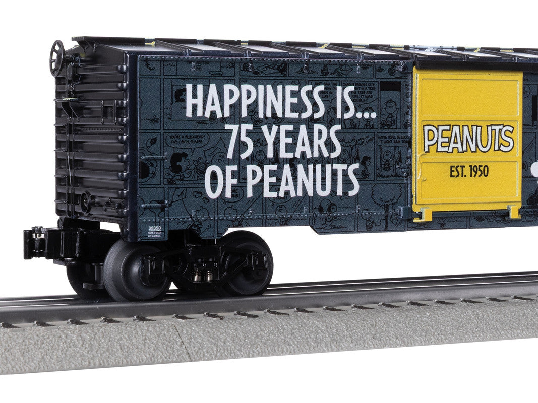 Lionel 2538350 O Peanuts 75th Anniversary Boxcar
