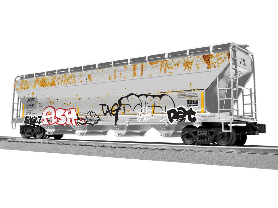 Lionel 2542131 O ACFX ACF 4 Bay Covered Hopper #52569