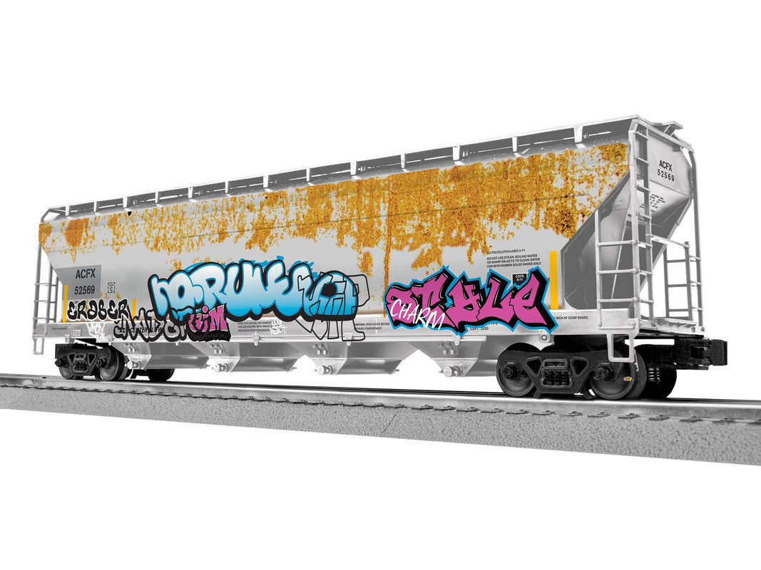 Lionel 2542131 O ACFX ACF 4 Bay Covered Hopper #52569