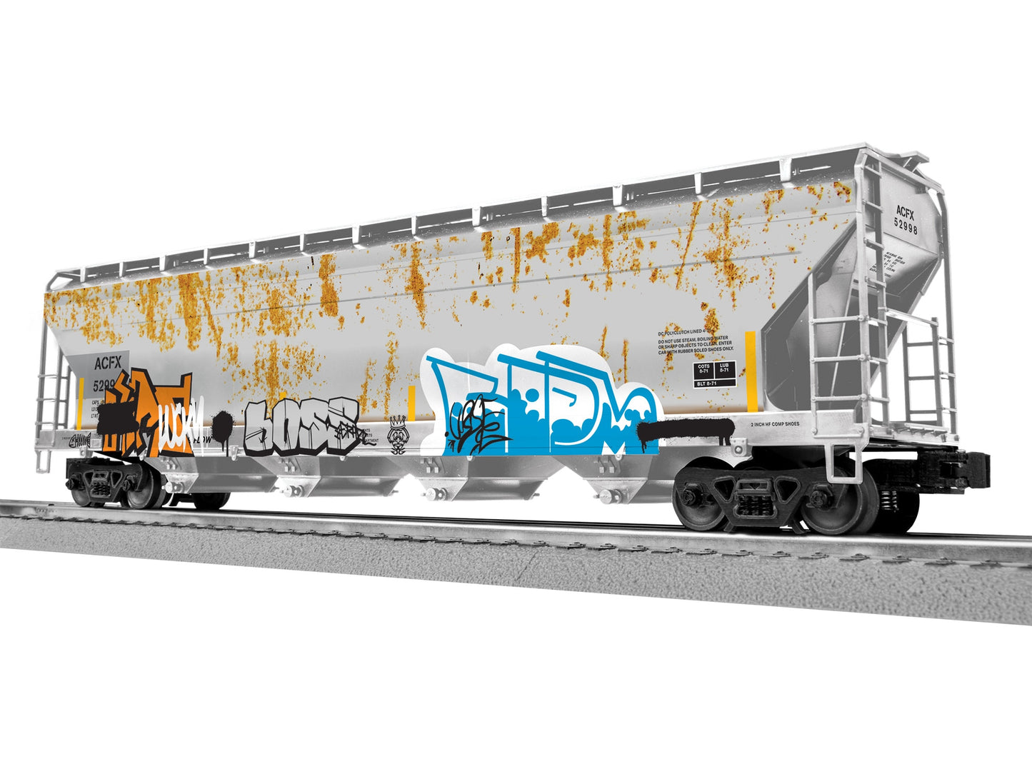 Lionel 2542132 O ACFX ACF 4 Bay Covered Hopper #52998 LN/Box