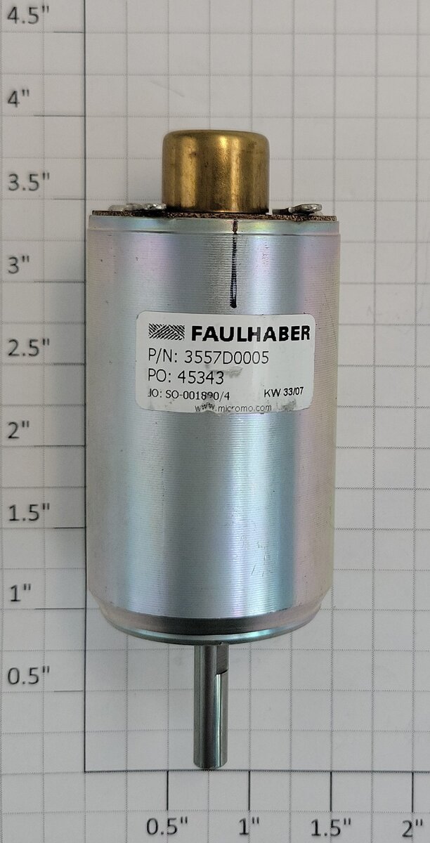 Faulhaber 3557D0005 18-Volt DC Motor 58mm x 36mm OD