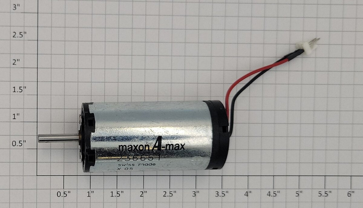 Maxon 236661 16 Volt A-Max DC Motor with Gearbox Assembly and Wires