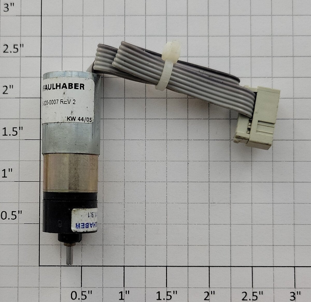Faulhaber 3-320-0007 12-Volt DC Motor with 8:1/9:1 Gearbox