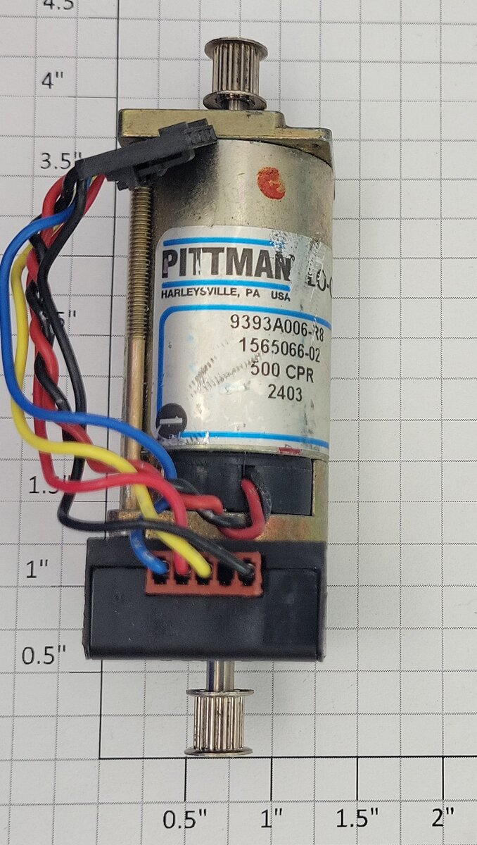 Pittman 9393A006-R8 12 Volt DC Lo-Cog Motor with Connector