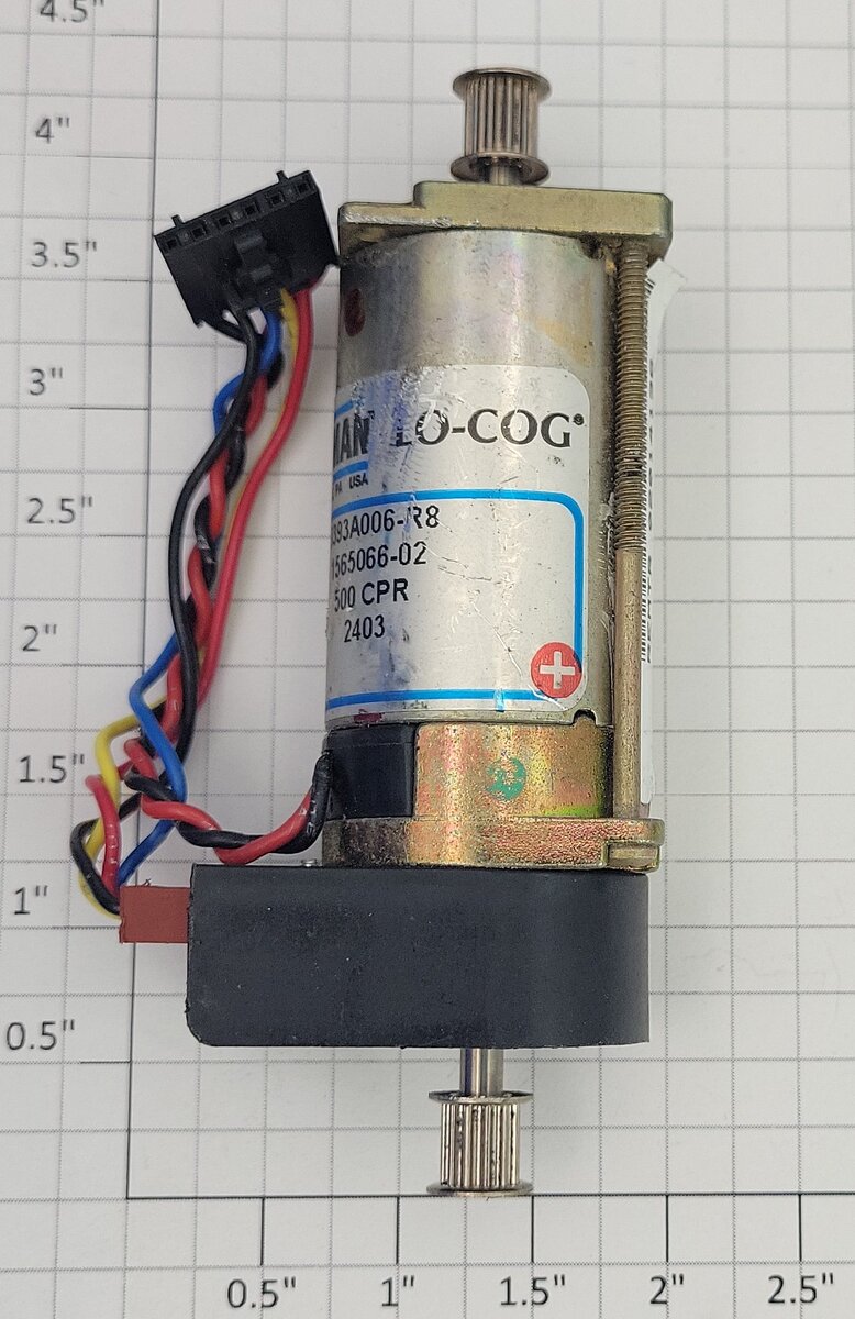 Pittman 9393A006-R8 12 Volt DC Lo-Cog Motor with Connector