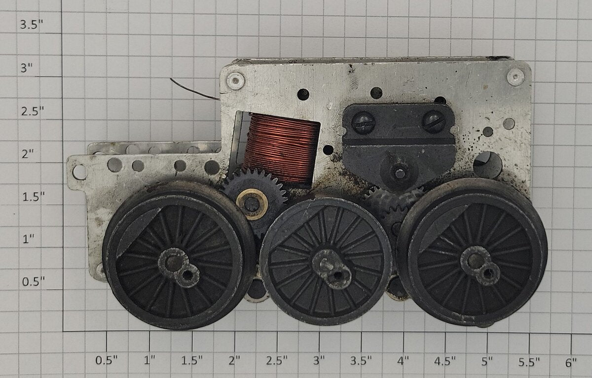 Lionel 2055-100 6-Wheel Steam Chassis Motor without E-Unit