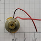 Faulhaber 053895 12-Volts DC Motor 34mm x 16mm OD Wired with Pulley
