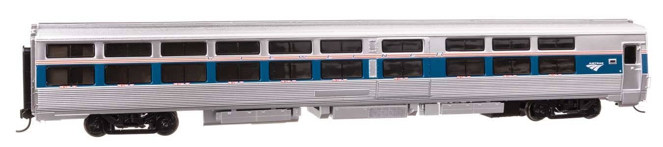 Walthers 920-12306 HO AMTK VI Early Lighted 85' Budd Viewliner Sleeper w/ Decal